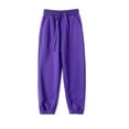 thumbnail image 2 of Esaierr Kids Unisex Sweatpants Casual Sweat Pants Jogger Sweatpants with Pockets for Boys Girls Spring Autumn Bottoms for 4-12 Years, 2 of 6