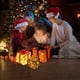 thumbnail image 5 of Adornos navideños, regalos navideños, caja de luz navideña con control remoto, juego de 3 luces LED, caja de regalo para decoración de exteriores, caja de regalo elevada para decoración de interiores, 5 of 6