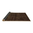 thumbnail image 2 of Ahgly Company Indoor Rectangle Abstract Brown Modern Area Rugs, 2' x 4', 2 of 4