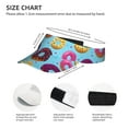 thumbnail image 4 of Disketp Donuts Sun Visors for Women Men Unisex Tennis Golf Visor Hat Adjustable Summer Hats Sport Outdoor Visor Hat UV Protection Cap, 4 of 8