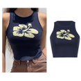 thumbnail image 1 of 2023 Vintage marrón Halter camisola ahueca hacia fuera Cyber Y2k Crop Top mujeres gótico Sexy estético Hada corsé tanque Camis 90s ropa Tan Jianjun unisex, 1 of 2