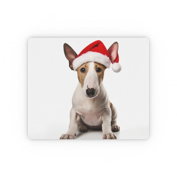 DistinctInk Mouse Pad - 1/4" Foam Rubber - Miniature Bull Terrier