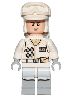 LEGO STAR WARS HOTH REBEL TROOPER WHITE UNIFORM BEARD +GIFT NEW 75241-2019 
