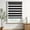 Black, variant on AOSKY Cordless Zebra Blinds for Windows, Day and Night Pull Down Roller Shades, Easy Install Dual Layer Light Filtering, 61"W x 72"H, White