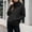 Black, variant on Hoodies for Women Oversized Mock Neck Sweatshirt with Face Cover | Long Sleeve,Trendy Fall Winter Tops for Casual Travel Workout Outdoor Hooded Tops(Dark Gray,S)
