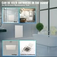 thumbnail image 6 of Drywall Access Panel 16x16 Inch - Steel Access Door for Plumbing, Wiring, Ceiling & Wall - Removable Hinged Panel, Easy Install, Silver, 6 of 11