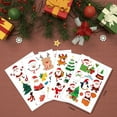 CASAFUN Bulk Christmas Temporary Tattoos for Kids,Individually Wrapped