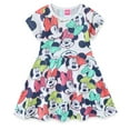 thumbnail image 4 of Disney Minnie Mouse French Terry Skater Dress with Headband (Girls), 2 Piece Set, Sizes 2T-6X, 4 of 6