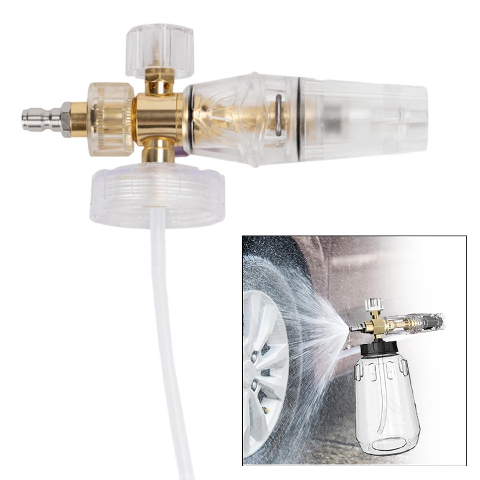 CarpNettore Foam Sprayer Nozzle Cleaning Tool Multifunction Quick Connector High Pressure PA 54.8mm