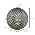 thumbnail image 3 of Vickerman N188425D 2,75 Po. Ornement Boule Pailletée Durian Calcaire 12 par Sac, 3 of 3
