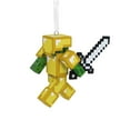 thumbnail image 4 of Hallmark Minecraft Zombie With Sword and Armor Christmas Ornament, 4 of 6