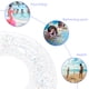 thumbnail image 3 of Flotador inflable para piscina con purpurina, anillo de natación, flotador inflable, tubo transparente con purpurina, 3 of 5