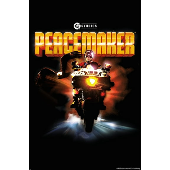 DC Studios Peacemaker: Season 2 (2025) - Motorcycle Wall Poster, 22.375" x 34"