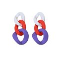 thumbnail image 2 of QualitChoice 2 Pieces Woman Earring Fashion Acrylic Delicate Ear Jewelry Geometry Circle Danging Drop Earrings Bohemia Accessory Type 1 Type 5, 2 of 6