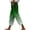 Green, variant on Staron Women's Casual Loose Harem Pants Cropped Drawstring Tie-Dye Fashion Pockets Capri Trousers, Blue XXL