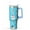 Light-blue, variant on 40 Oz Tumbler With Handle, Santa Travel Coffee Mug Cup, Christmas Gifts, Holiday Winter Decor