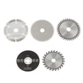 thumbnail image 3 of Mini Circular Saw Blade Set, 5Pcs Carbide 85mm Inner Diameter 15mm Blades Replacement for Cutter Hand Saw Table Saw, 3 of 7