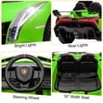 thumbnail image 2 of Triple Tree 2 Seater 12V Electric Lamborghini Car with Remote Control and 4.3 mph Maximum Speed, 2 of 9