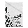 thumbnail image 2 of Motorcycle Soft Flannel Fleece Throw Blanket, Born to Ride of the Road Messages Grunge Biker Culture Monochrome, Cozy Plush for Indoor and Outdoor Use, 50" x 70", Black and White, by Ambesonne, 2 of 5