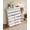 White, variant on TROPOW Tall Dresser for Bedroom with 16 Drawers & Clothes Rack & 2 Storage Shelves, Fabric Dressers & Chests of Drawers, Large Closet Dresser for Storage and Organization