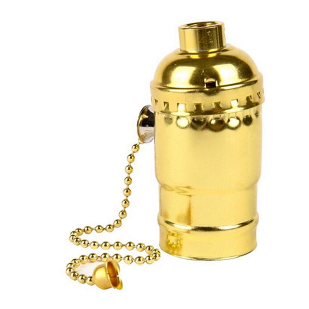 Pull Chain Light Bulb Lamp Socket Replacement Switch E27 E26 3 Way 250W