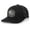Black/Black, variant on Christian One Nation Under God Est. 1776 Mens Embroidered Mesh Back Trucker Hat, Loden/Black