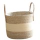 thumbnail image 4 of Cesta tejida para macetas, cesta de almacenamiento, adorno decorativo para el hogar con acabado impermeable Estilo F, 4 of 9