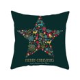 thumbnail image 1 of Inteprter Funda de almohada de decoración navideña para el hogar, funda de cojín de árbol de Papá Noel, adorno de Feliz Navidad, regalo de Navidad Decoración del hogar #3 Inteprter HA000402-03B, 1 of 1