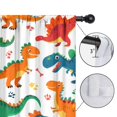 thumbnail image 4 of Blackout Kids Curtains,Cute Dinosaur Pattern Childrens Insulated Curtains Set Of 2,Bedroom Essentials,Toddler Room Decor 42x63in(106x160cm), 4 of 4