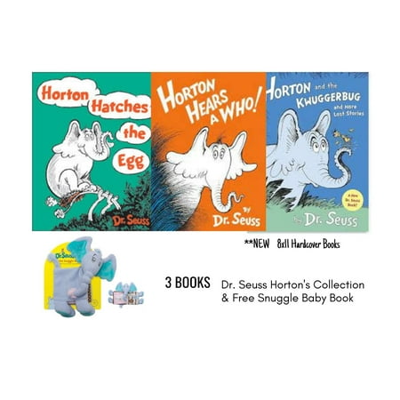 Dr. Seuss Horton Book Collection with FREE Horton Snuggle Book