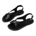 thumbnail image 2 of Xucatan Womens Platform Sandals Comfortable Lightweight Walking Ankle Strap Casual Low Wedge Sandals Casual Walking Sport Sandals Gift, 2 of 8
