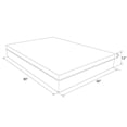 thumbnail image 6 of DHP Signature Sleep Vista 12" Queen Gel Memory Foam Mattress in White, 6 of 11