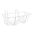 thumbnail image 5 of CIMAXIC 1pc Rectangular Flowerpot Hanging Rack Balcony Flower Rack for Home (White),12.8"X6.1"X4.33", 5 of 5