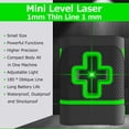 thumbnail image 1 of Nivel láser portátil Mini luz fuerte línea delgada nivel infrarrojo yeacher degradador, 1 of 5