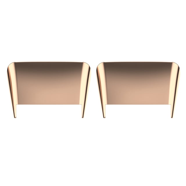 Ygjytge Enlace Adaptador Conector Correa Reloj 2 Uds. para Band 6 (oro Rosa)