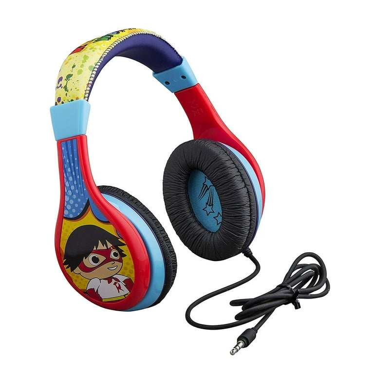Ryan's World Wired Headphones with Volume Limiting and Adjustable
