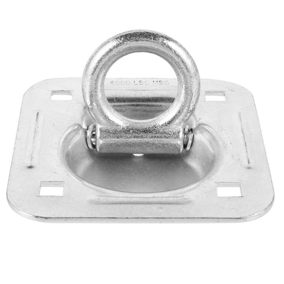 BERTDOMD Stainless Steel Trailer Tie Down Anchor with Flush Mount Hatch Door Latch Handle for Secure Cargo