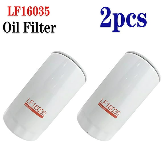 2x LF16035 Oil Filter Fits 89-18 Dodge Cummins 5.9L 6.7L Engines