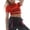 Red, variant on Women's Tanks & - Dazzling Colorful Glitter Stage for Party Performance Eye-Catching top for Stage Shows and Events L Silver