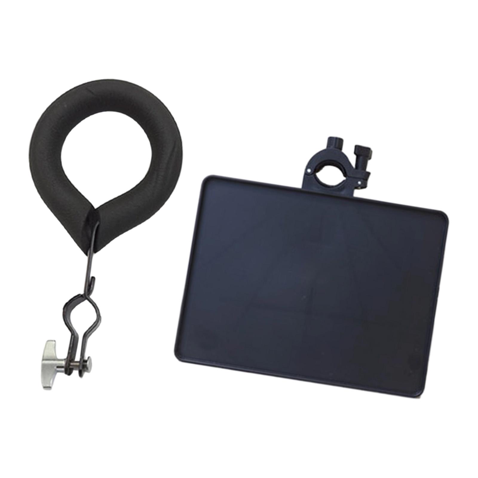 Music Stand Extension Rack Guitar Hanger Iron Material Adjustable Clip for Stage Performance Rehearsal Rooms