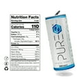 thumbnail image 6 of PURE Energy Drink - The Crystal Clear Energy Drink (8.4 Fl OZ - 24 Pack), 6 of 6