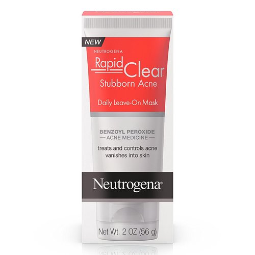Neutrogena Rapid Clear Stubborn Acne Daily LeaveOn Mask For Face, 2 oz