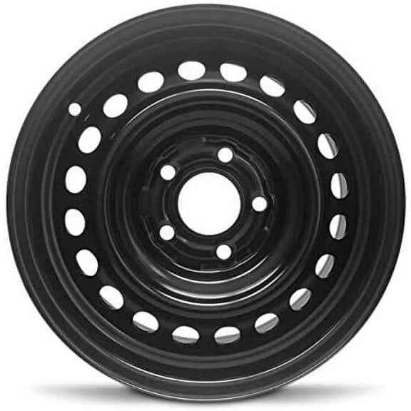 Wheel For 2010-2013 Ford Transit 15 inch 5 Lug Black Steel Rim Fits R15 Tire