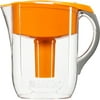 Brita Grand 10 Cup Water Filter Pitcher with 1 Standard Filter, BPA Free, Orange