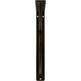 thumbnail image 3 of Ekena Millwork 1 1/2"W x 7 1/2"D x 10"H Versailles Wrought Iron Bracket, (Single center brace), Antiqued Brass, 3 of 7