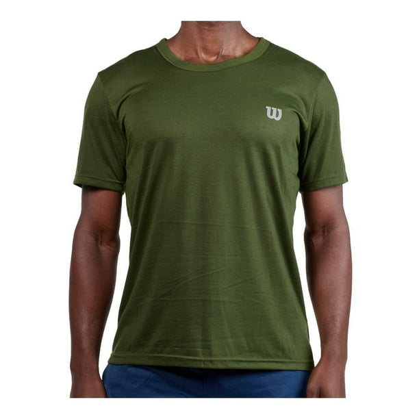 Playera Wilson para Hombre, Verde Talla G