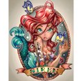thumbnail image 1 of Pintura de diamante 5D DIY Wdftyju taladro redondo completo sirena decoración del hogar 40x50cm, 1 of 9