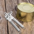 thumbnail image 5 of Commercial Can Opener Heavy Duty, Stainless Steel, Handheld Can Opener, Lid Opener Jar Opener, industrial Can Opener, Jar and Bottle Opener, Kitchen Utensil, Silver Finish, 8 in, 5 of 9