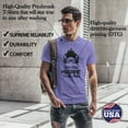 thumbnail image 5 of Greenyef Graphics I Paused My Game to Be Here Gamer Gift Funny Tee Men's T-Shirt Style-36 (Violet & Black, Medium), 5 of 6