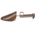 thumbnail image 3 of 1 par de hormas de plástico ajustables para zapatos de hombre, tallas del Reino Unido 6-13, color marrón, 3 of 7